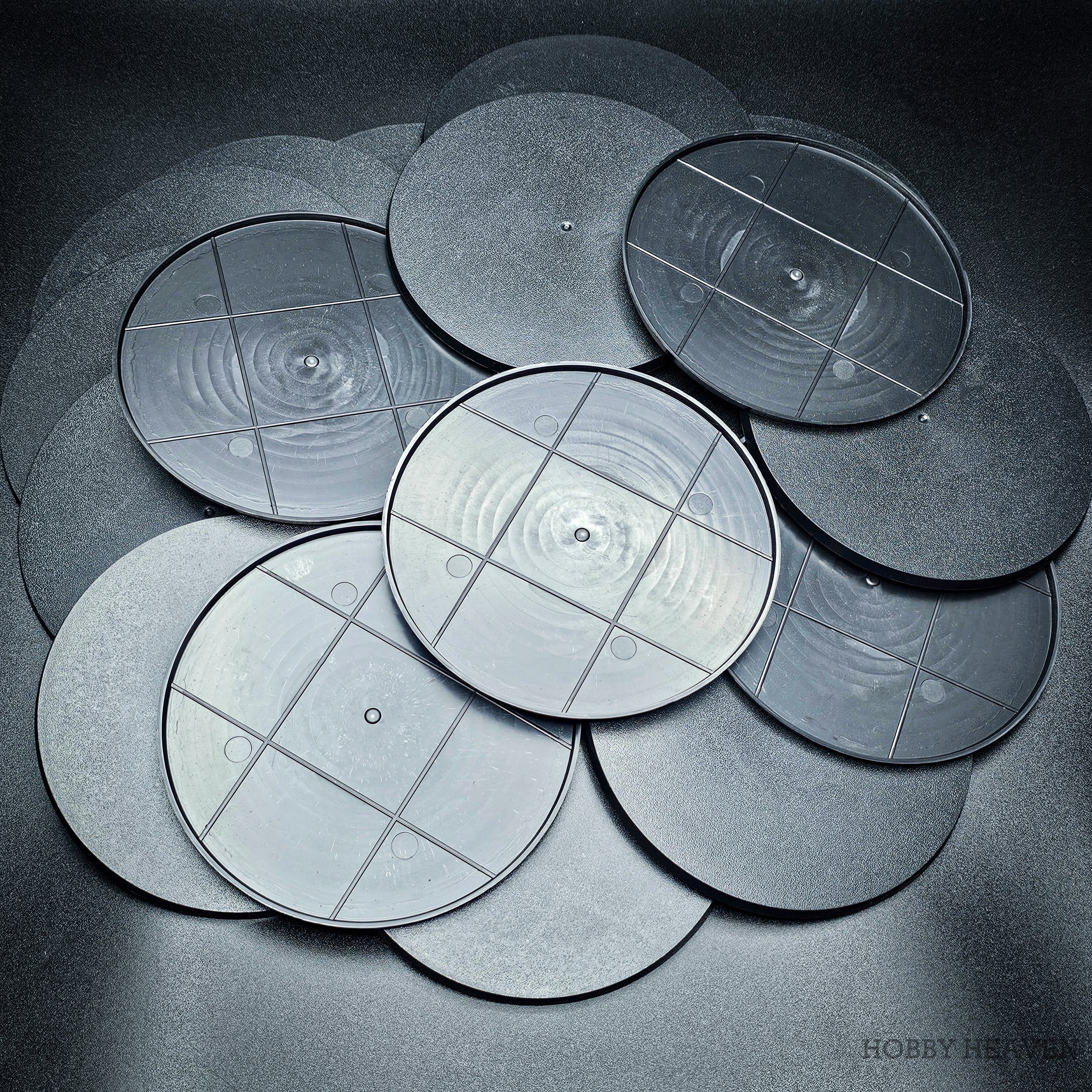 130mm Round Plain Plastic Bases - Image 7