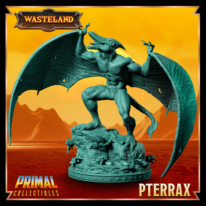 2 miniatures - 32mm - Lost Races Bundle - Wasteland
