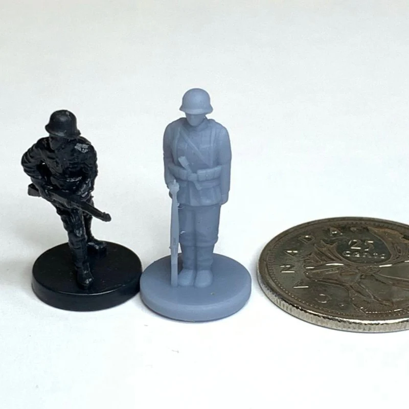 3D Printed WW2 German Rifleman (x10) - Image 3