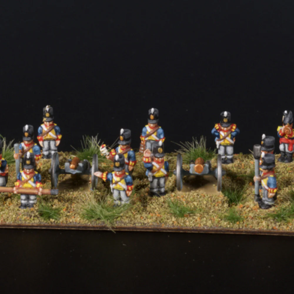 6mm British Foot Artillery Crew (1807-12) (13 figures) - Image 2