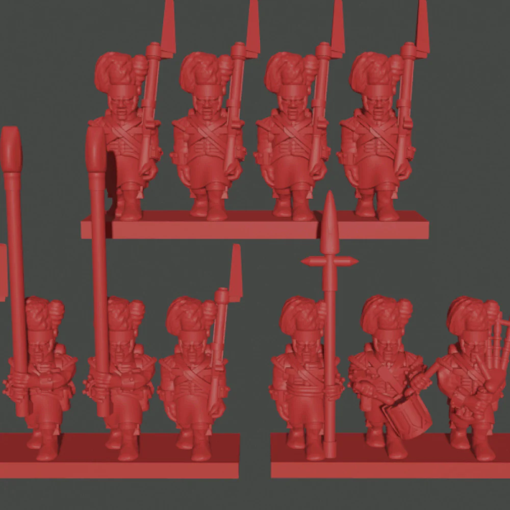 6mm British Highlanders