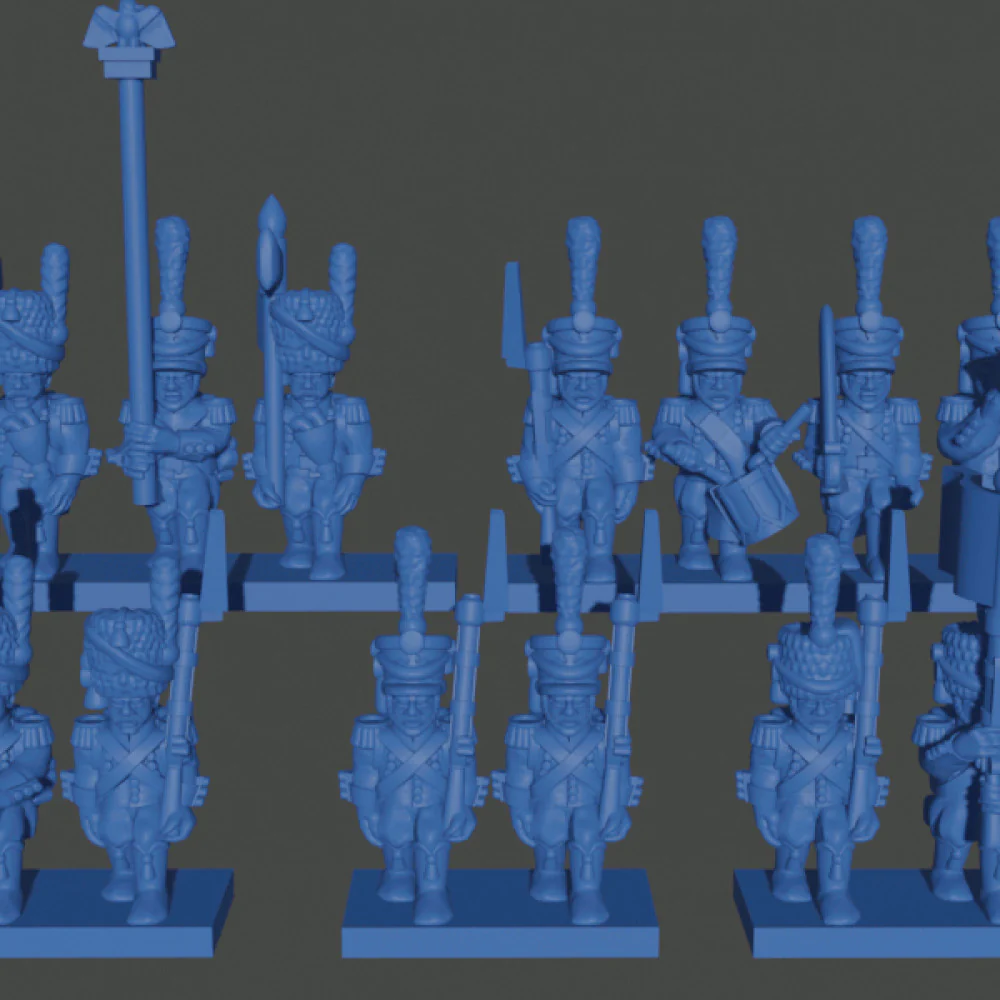 6mm French Light Infantry (1808-1812)