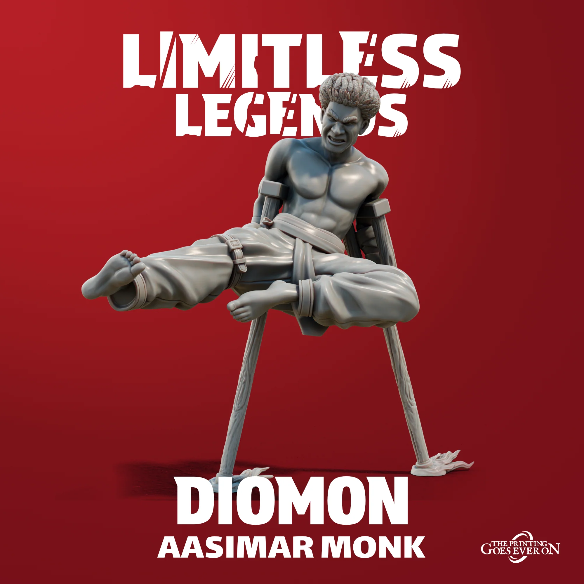 Aasimar Monk - Diomon