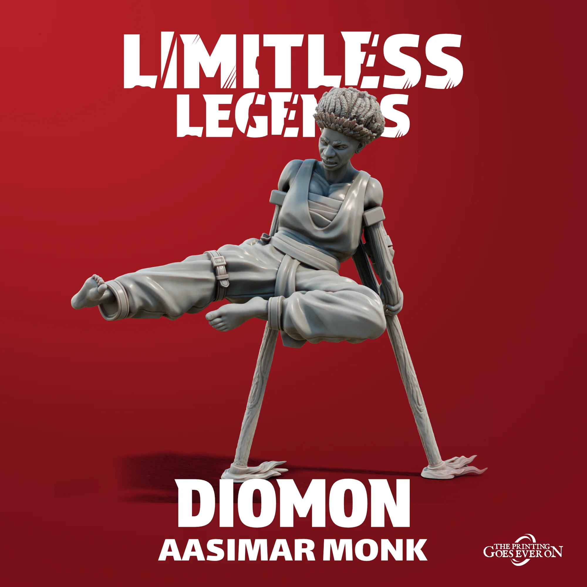 Aasimar Monk - Diomon - Image 2