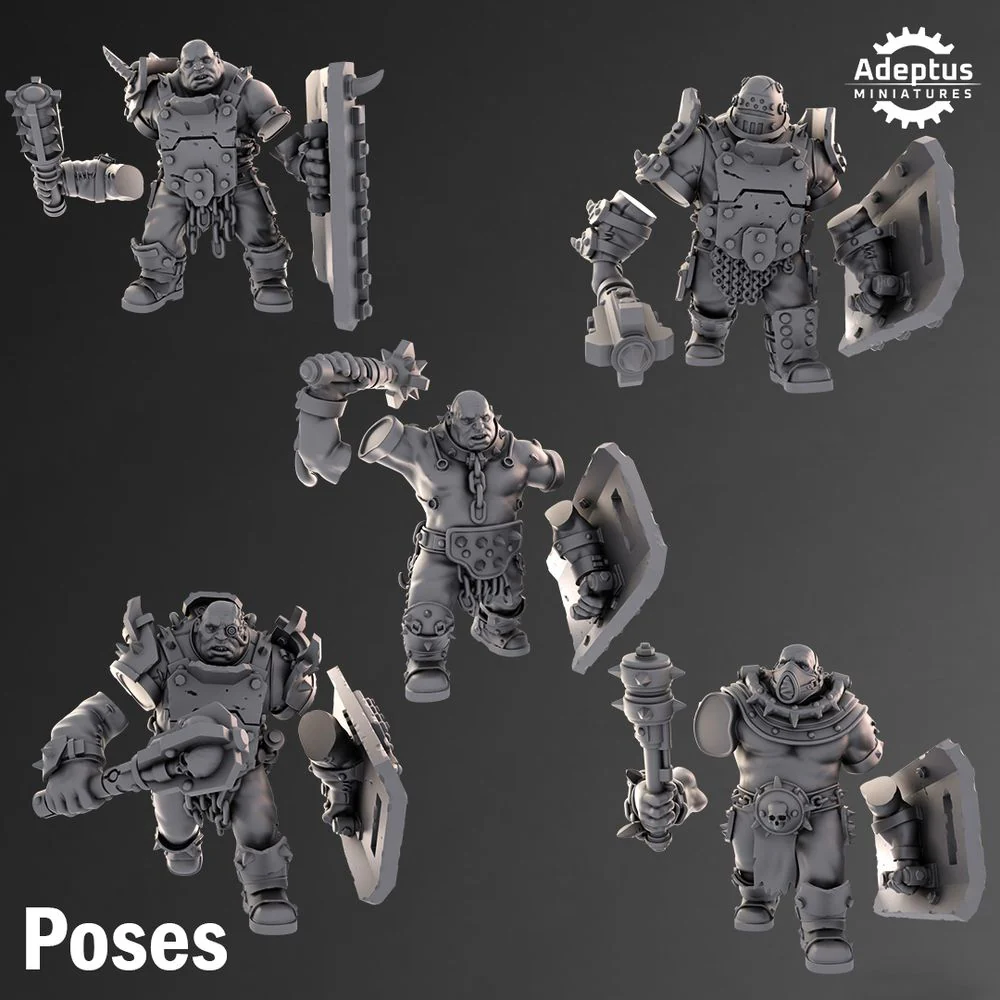 Abhuman Brutes. Renegades and Heretics - Image 3