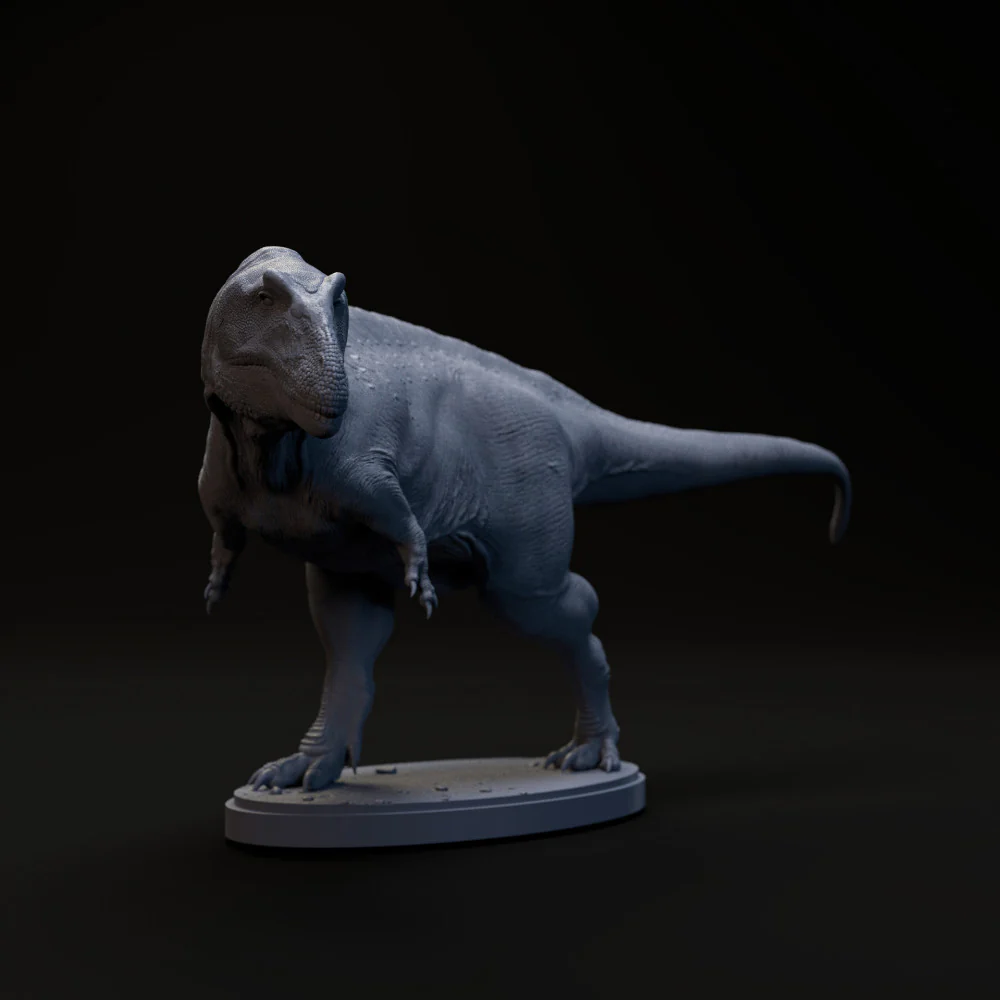 Acrocanthosaurus walking 1-35 scale dinosaur - Image 3