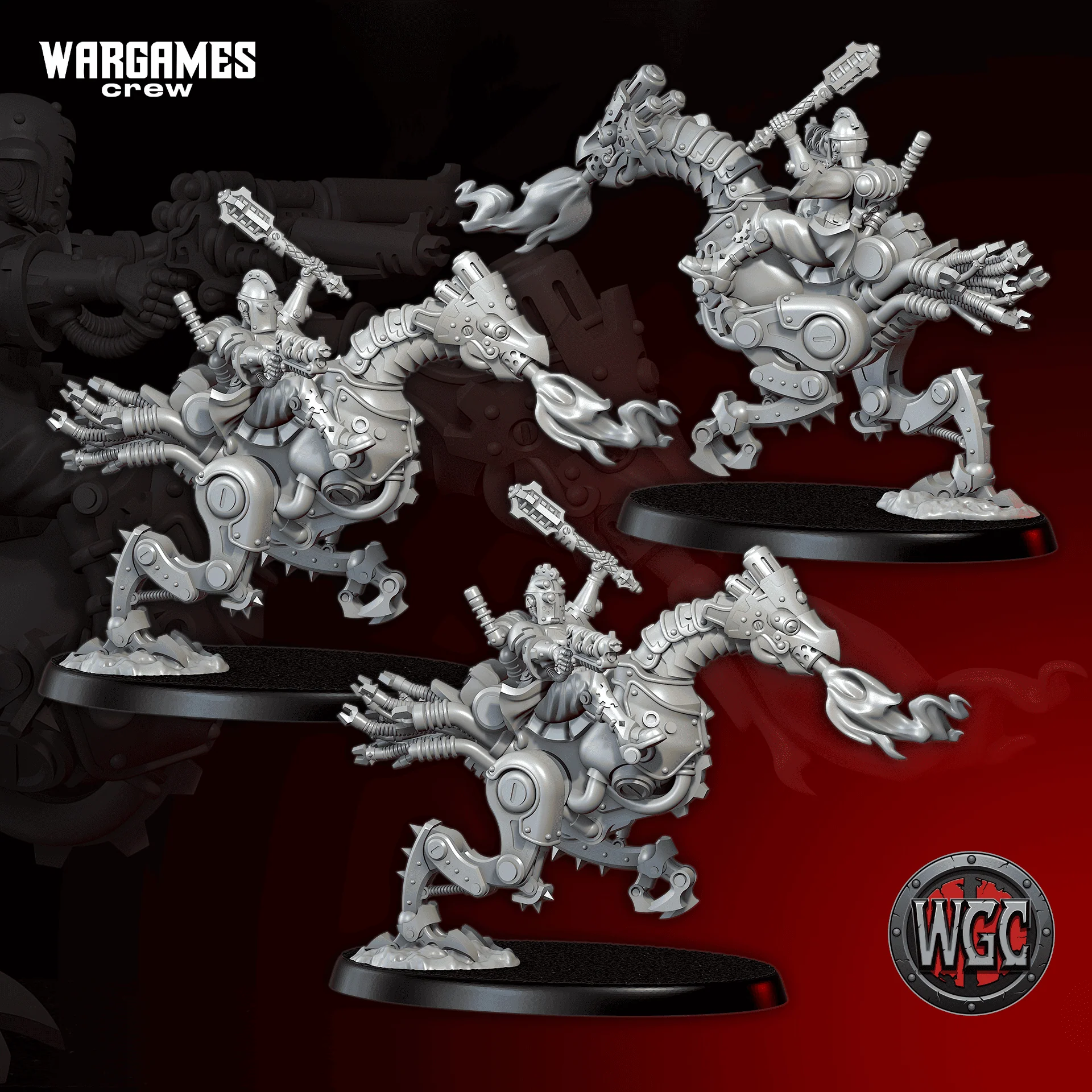 Adept Mechanical Pyrorhacos Riders #2 - Image 2