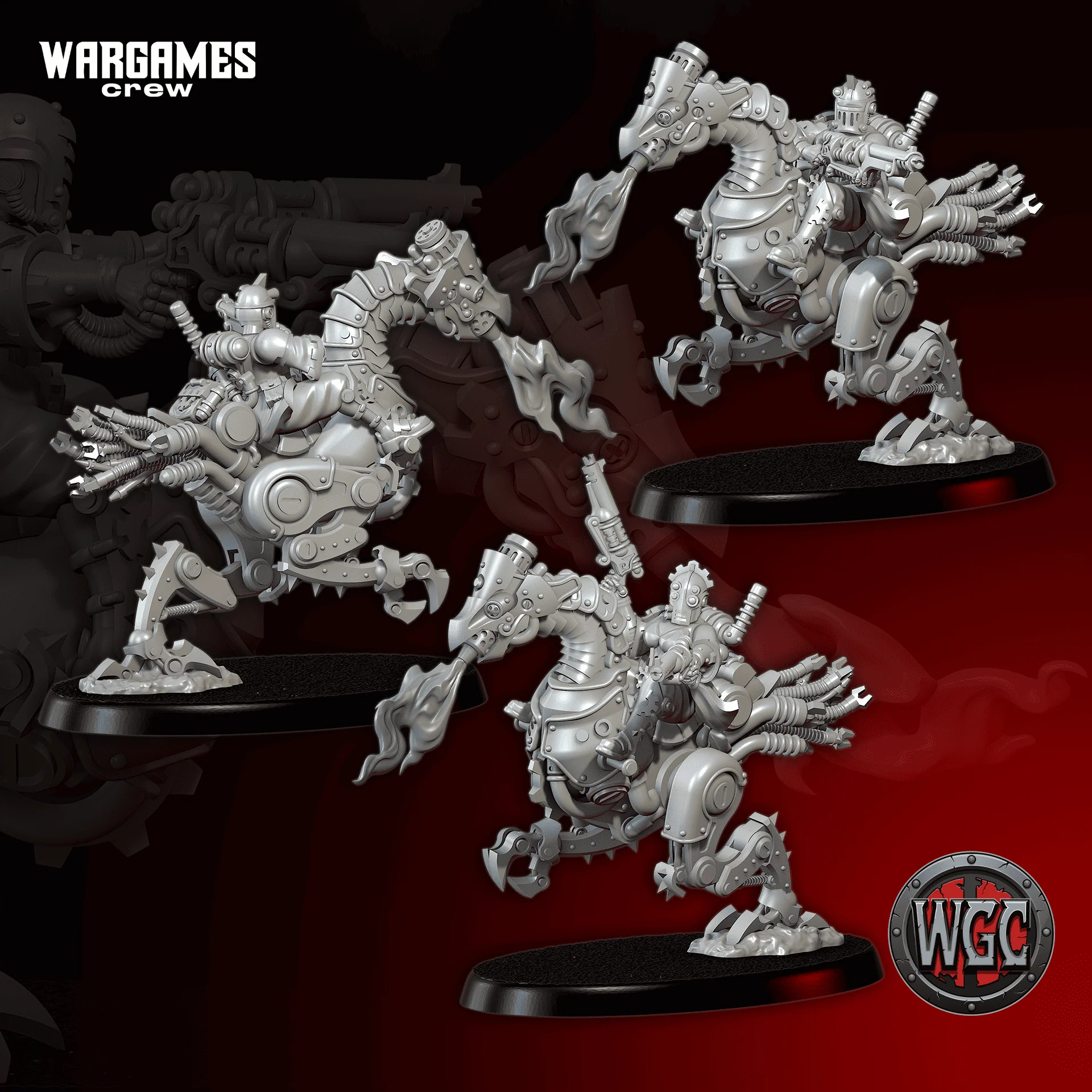Adept Mechanical Pyrorhacos Riders #2 - Image 3