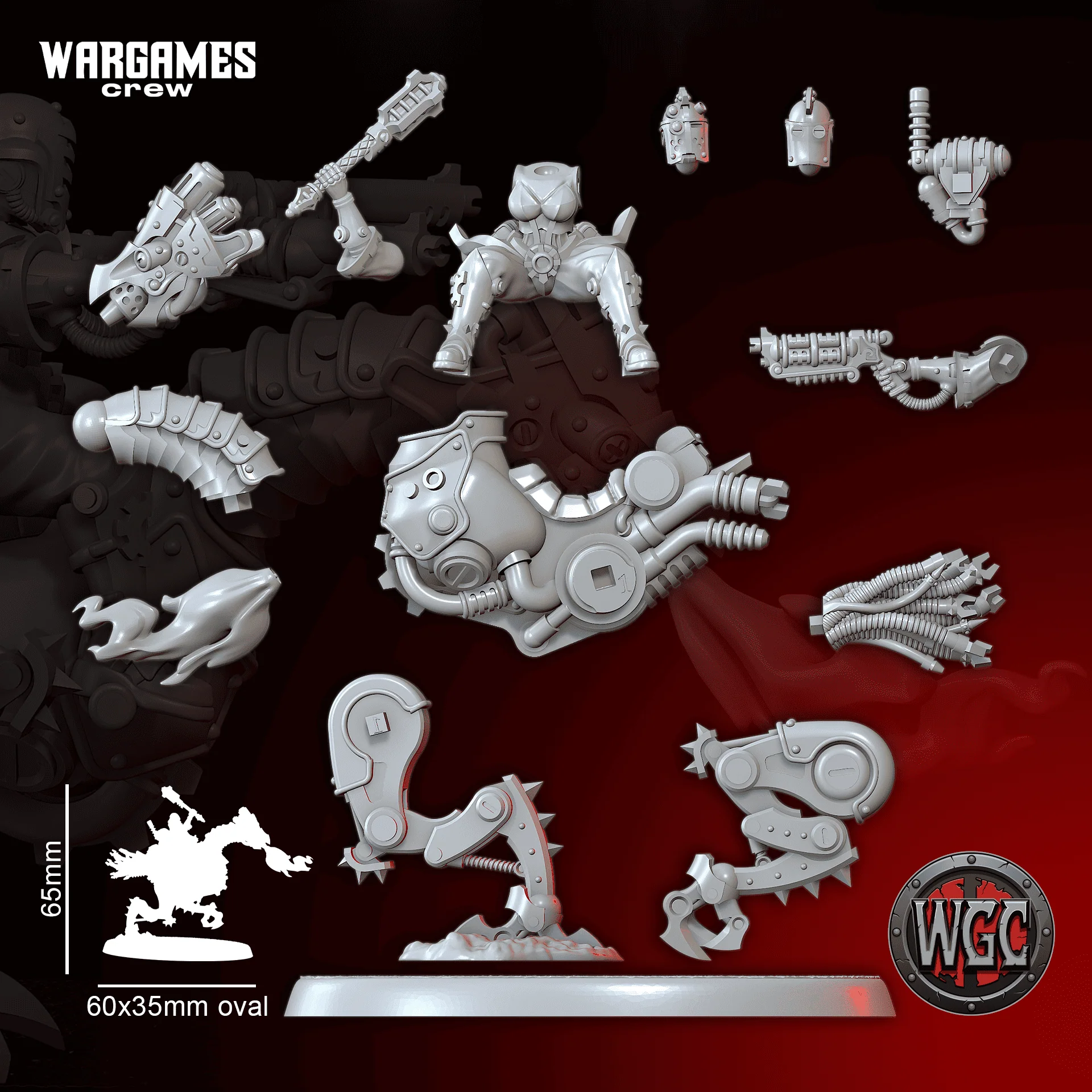 Adept Mechanical Pyrorhacos Riders #2 - Image 5