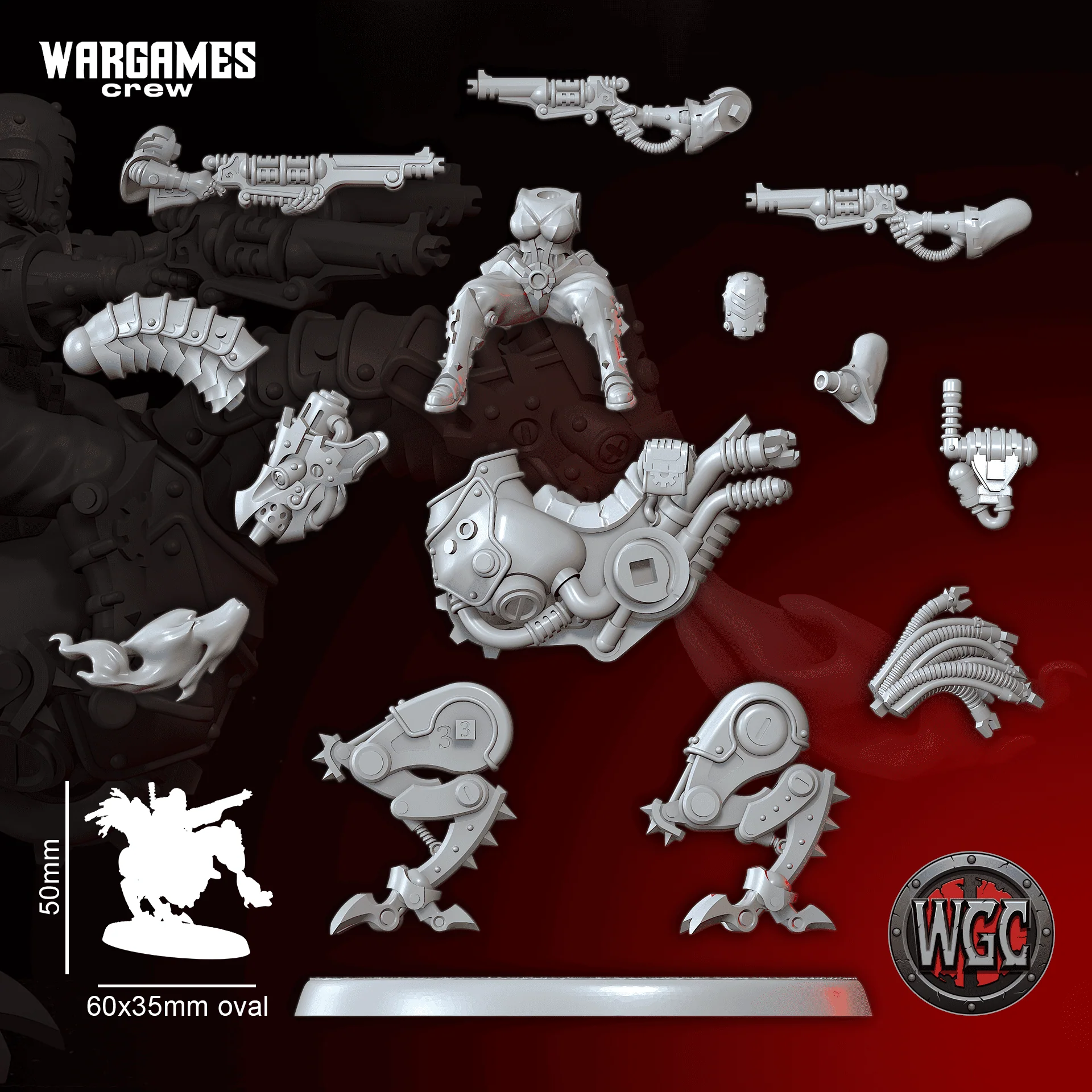 Adept Mechanical Pyrorhacos Riders #2 - Image 7