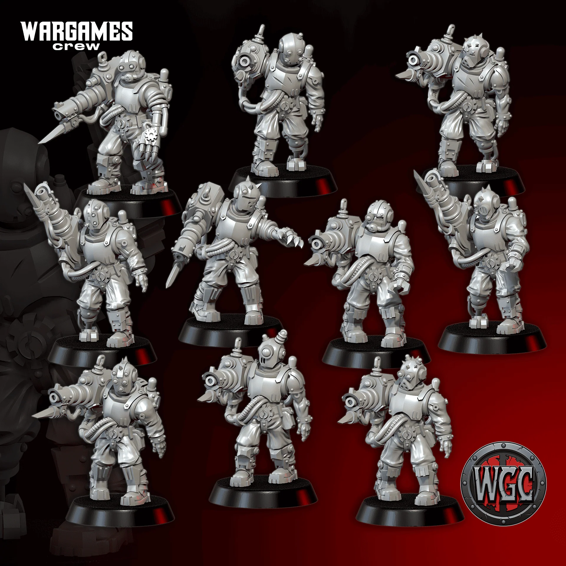 Adept Mechanical Techno Zombies Thermo Laser