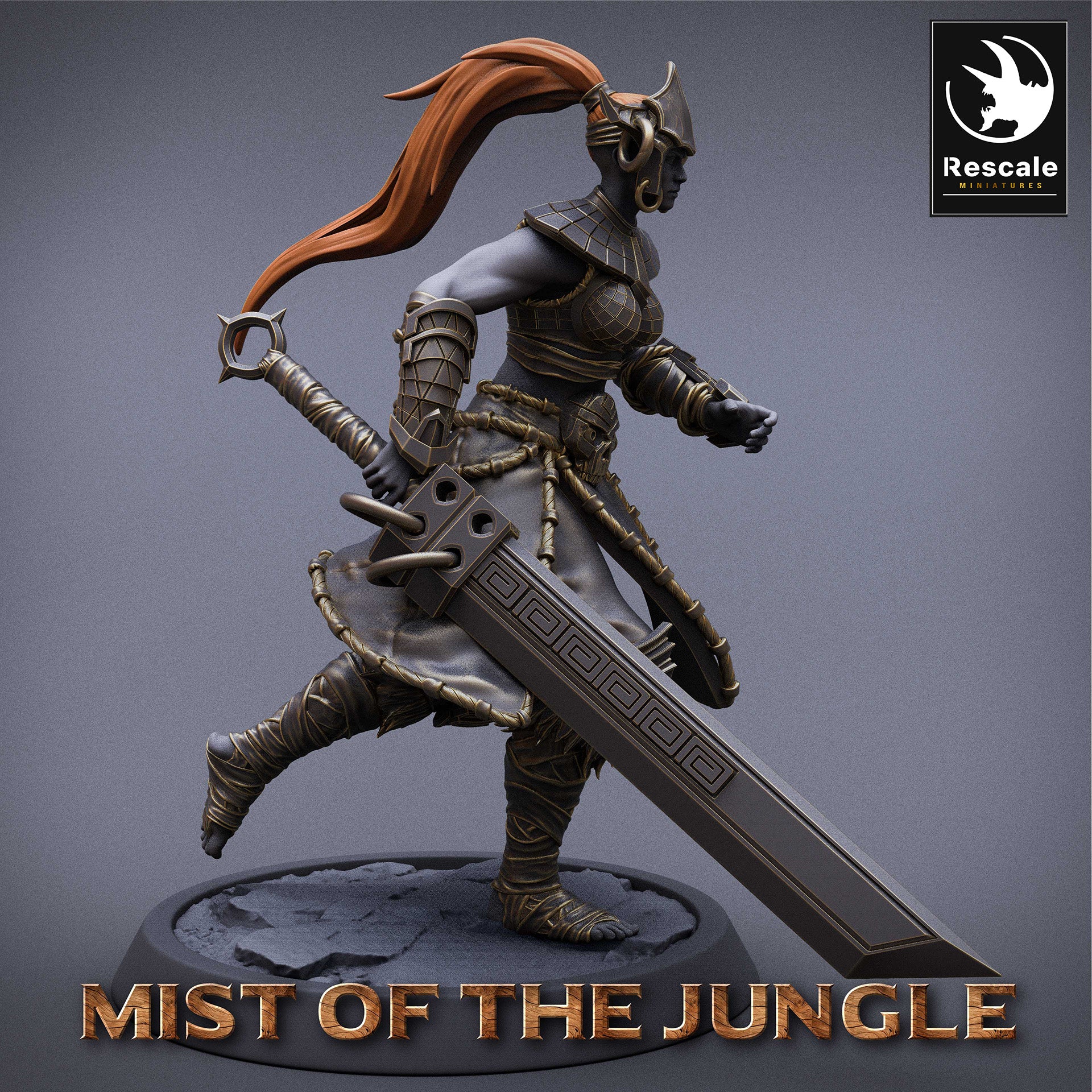 Amazon Heavy Great Sword Walk - Image 2