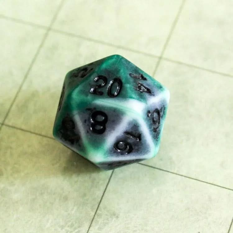 Archaic Dark Green Dice Set - Image 6