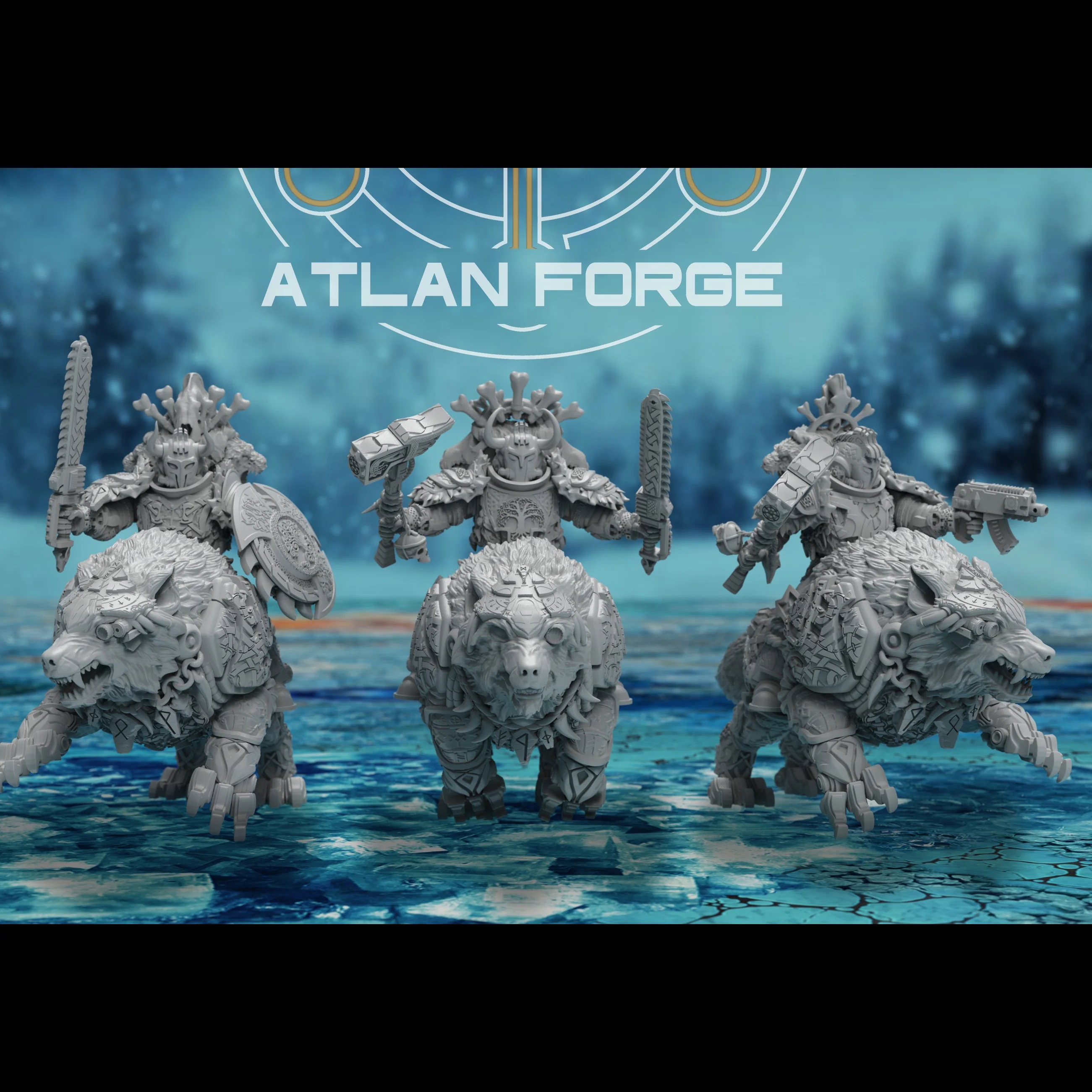 Asgardian Wolf Riders