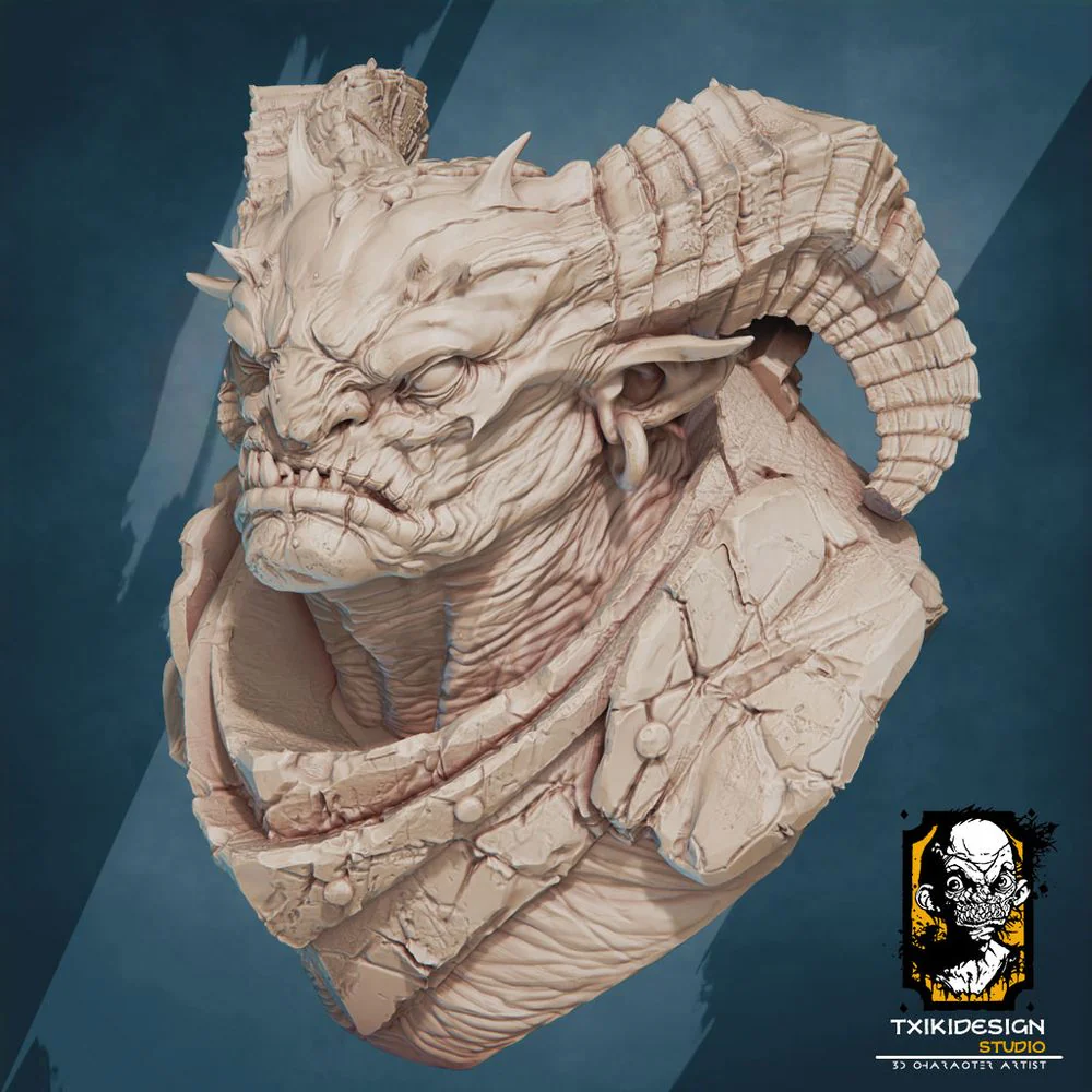Azrakhael_Demon_Bust - Image 8