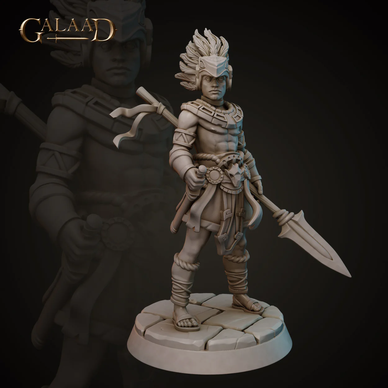 Aztec Male Fighter