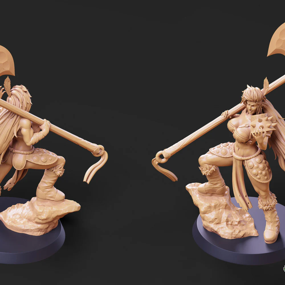 Barbarian Battlemaster Pose 3 - Image 3