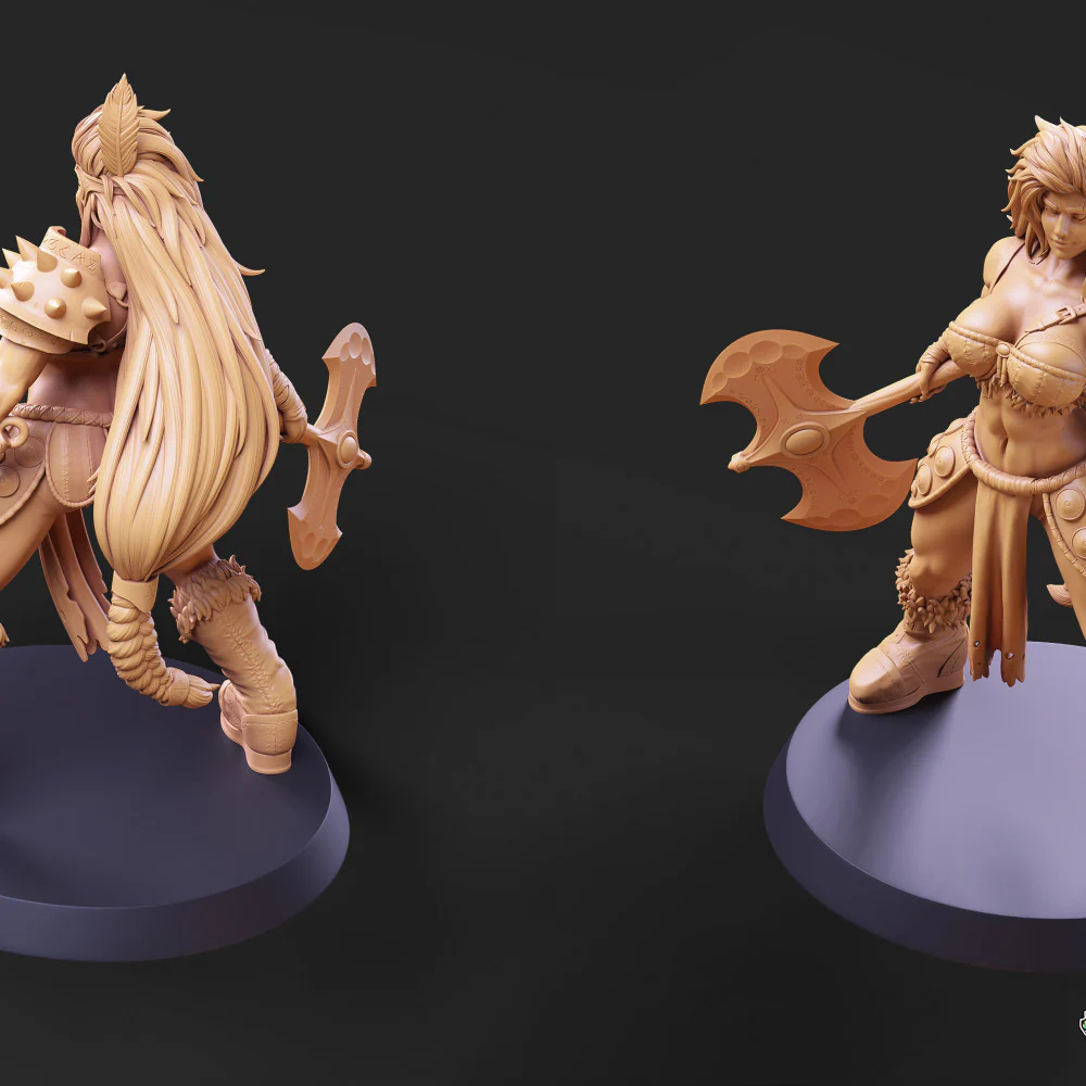 Barbarian Battlemaster Pose 4 - Image 3