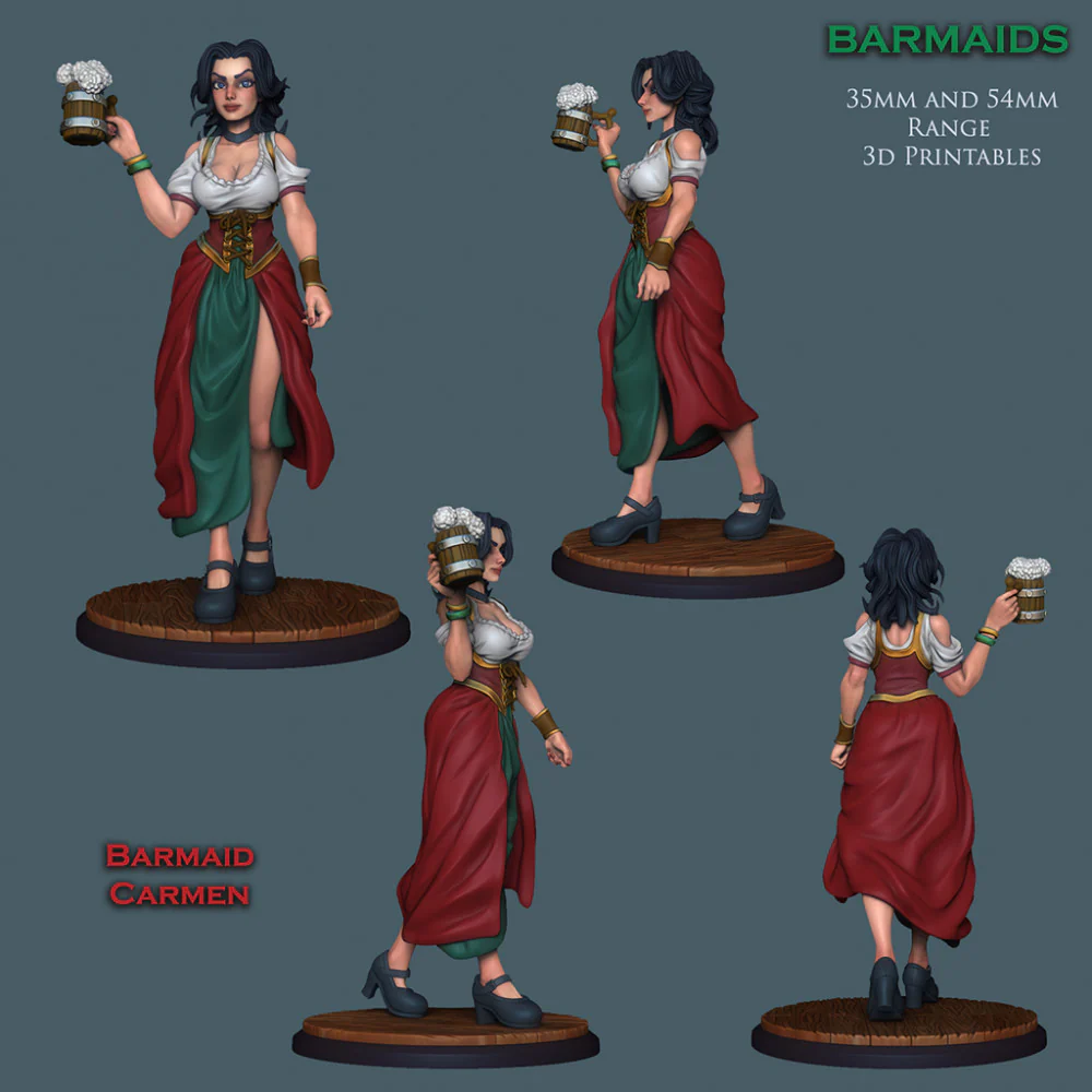 Barmaid Carmen - 35mm - Image 2
