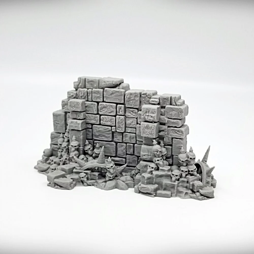 Basic Wall B: Ancient Ruins GRIMDARK Terrain Set - Image 2