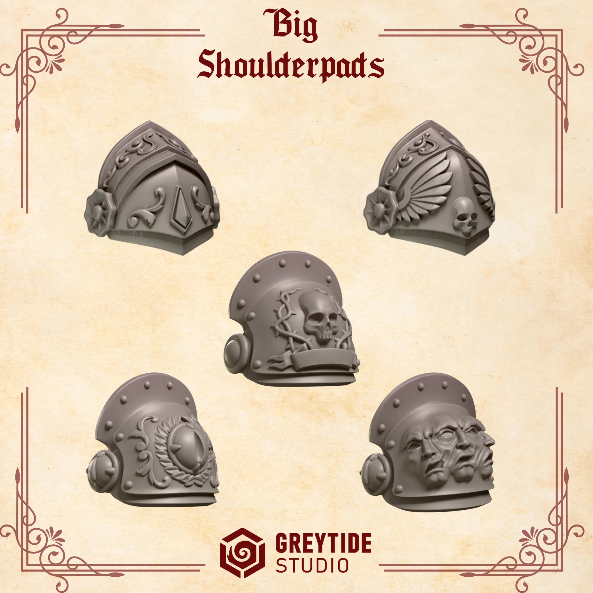Big armor shoulderpads CL