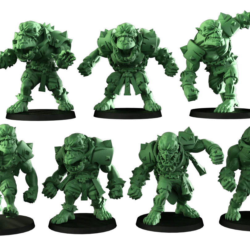 Big Green Ones Complete team - Image 4