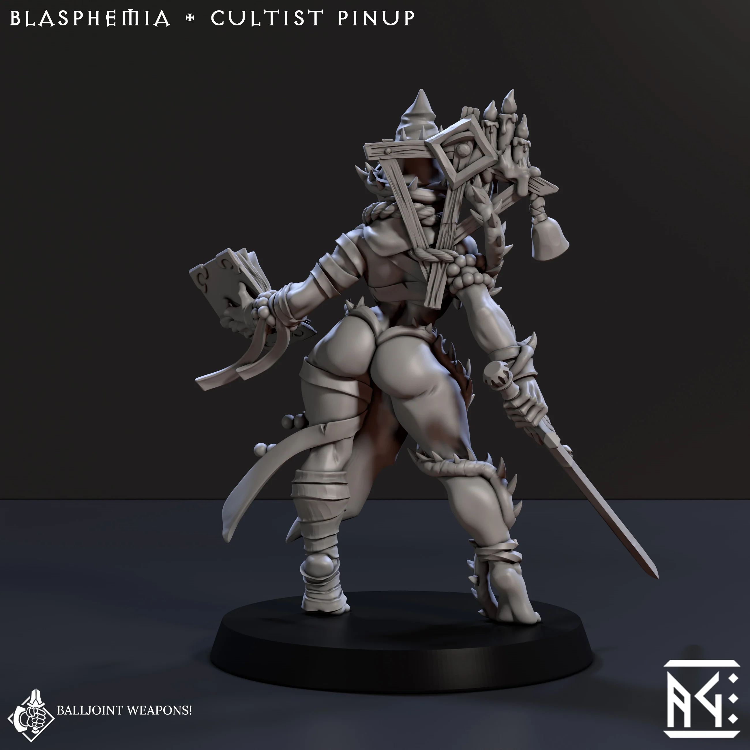 Blasphemia Daughter of Decay - Cultist Pinup (Rodburg Cultists of Melmora) - Image 2