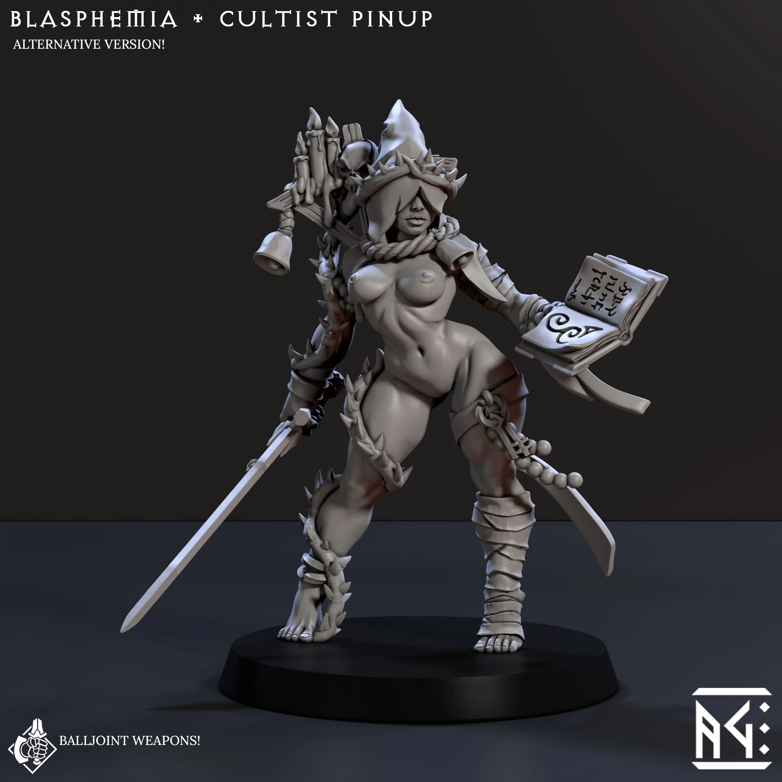 Blasphemia Daughter of Decay - Cultist Pinup (Rodburg Cultists of Melmora) - Image 3