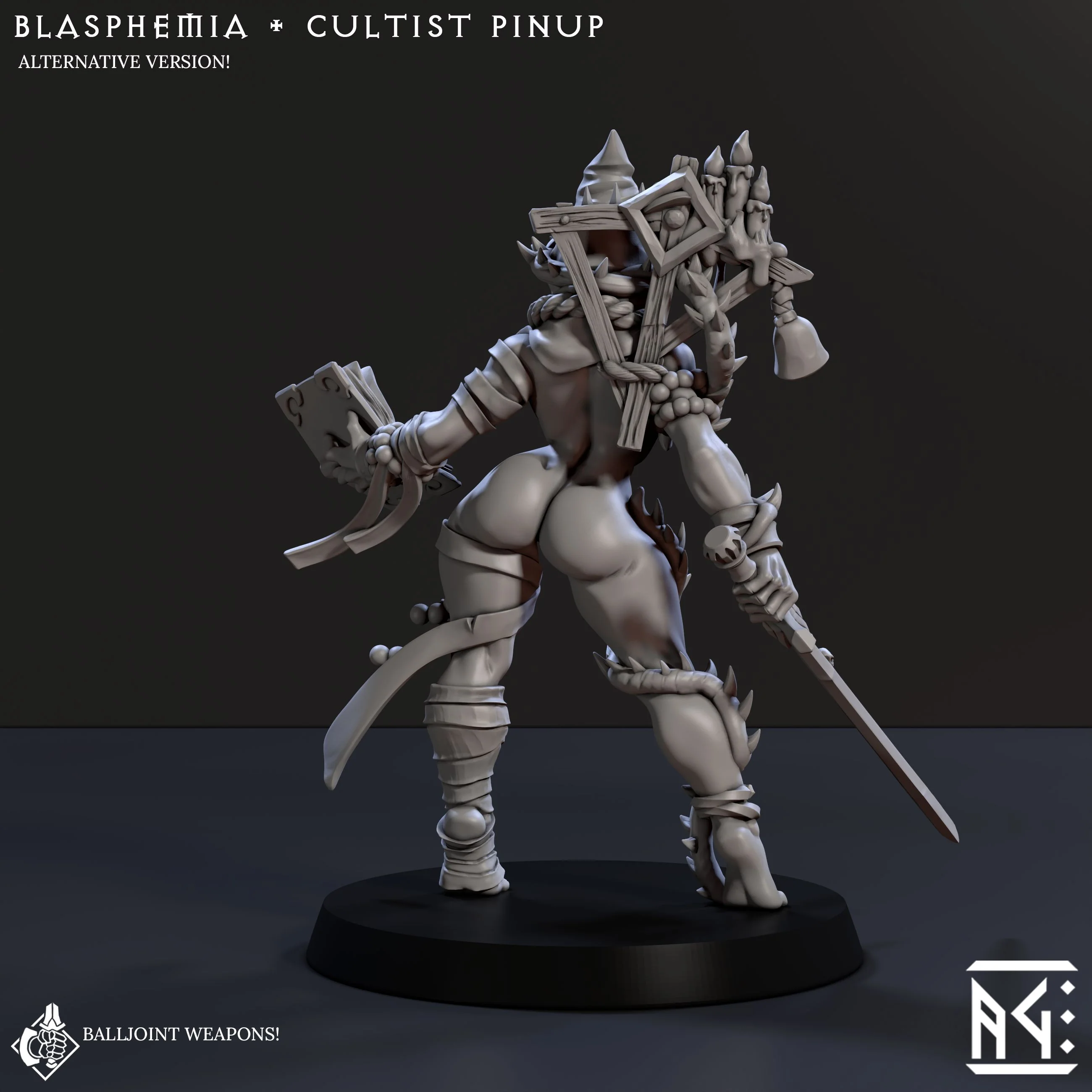 Blasphemia Daughter of Decay - Cultist Pinup (Rodburg Cultists of Melmora) - Image 4
