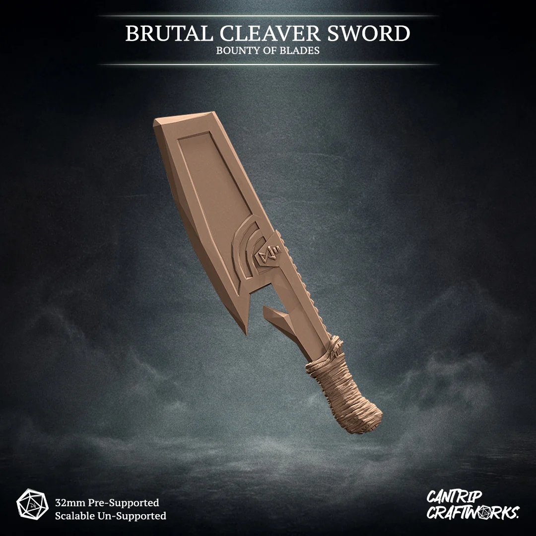 Brutal Cleaver Sword