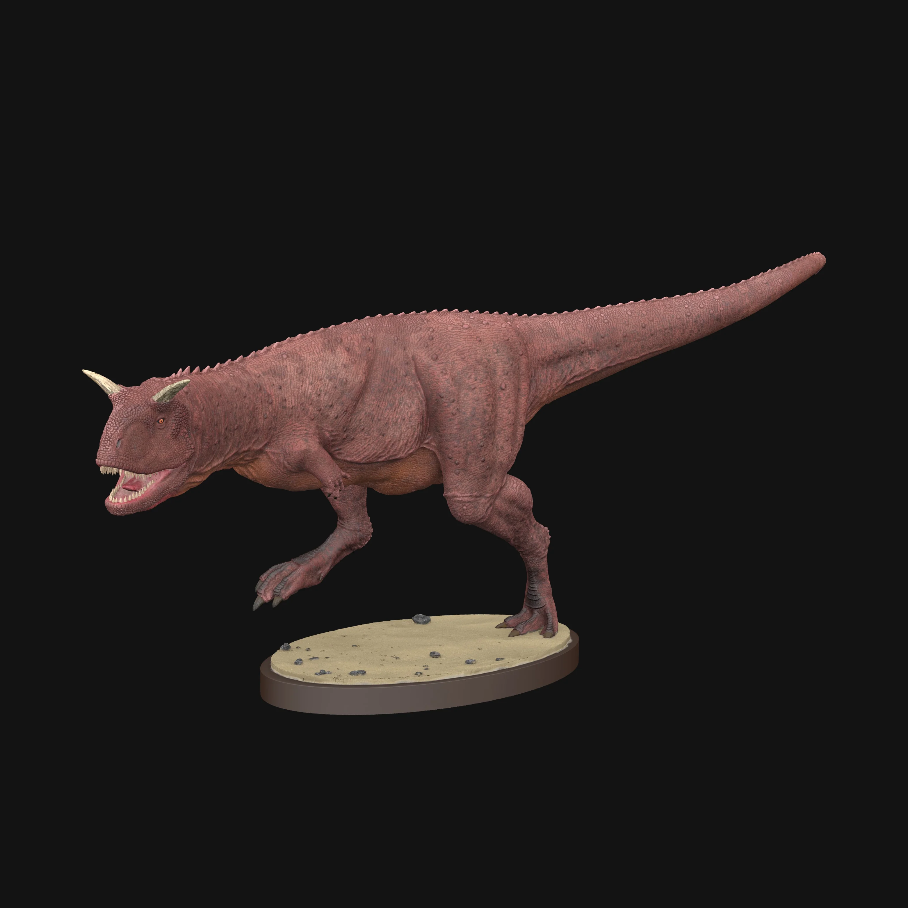 Carnotaurus running pre colored 1:72 scale - Image 2