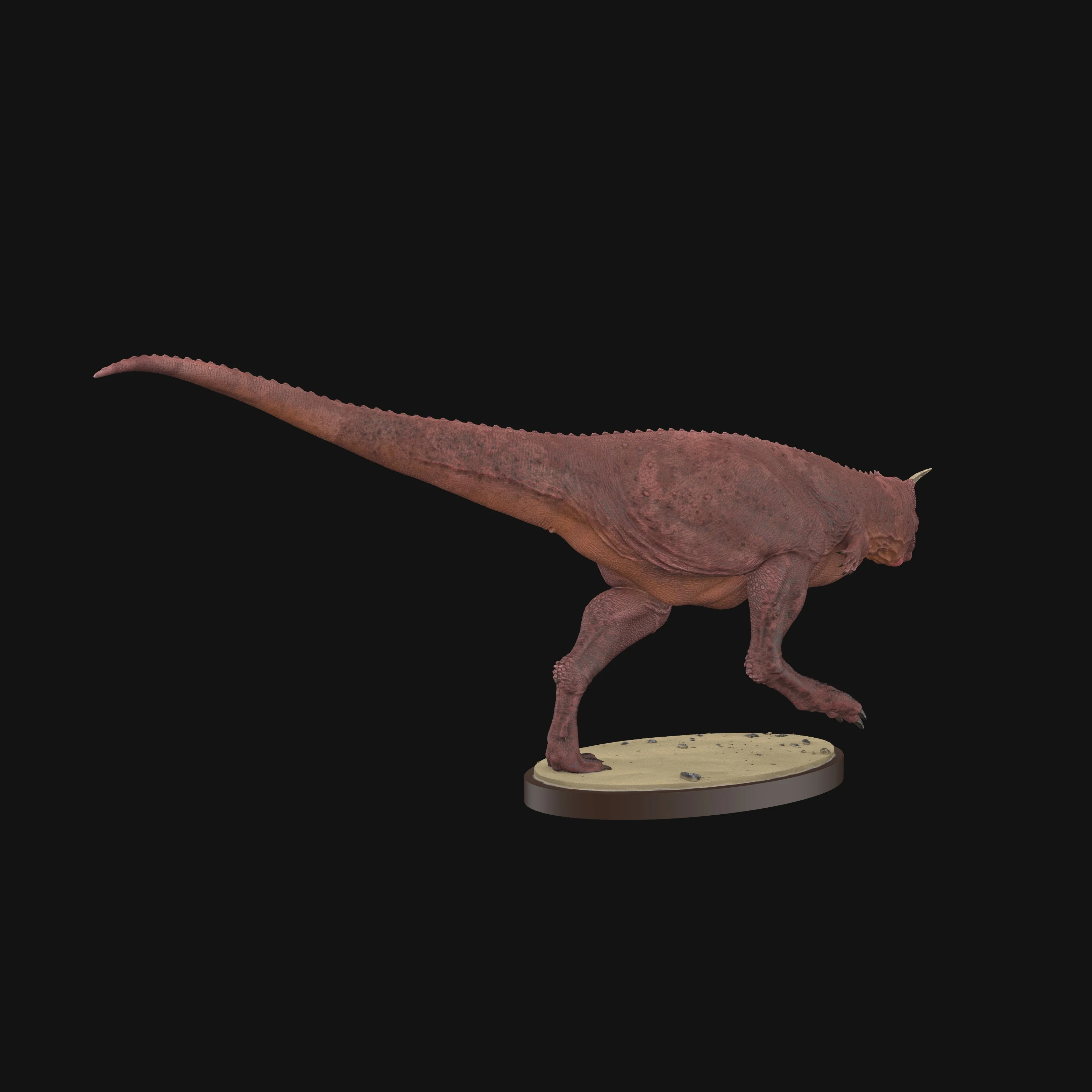 Carnotaurus running pre colored 1:72 scale - Image 4