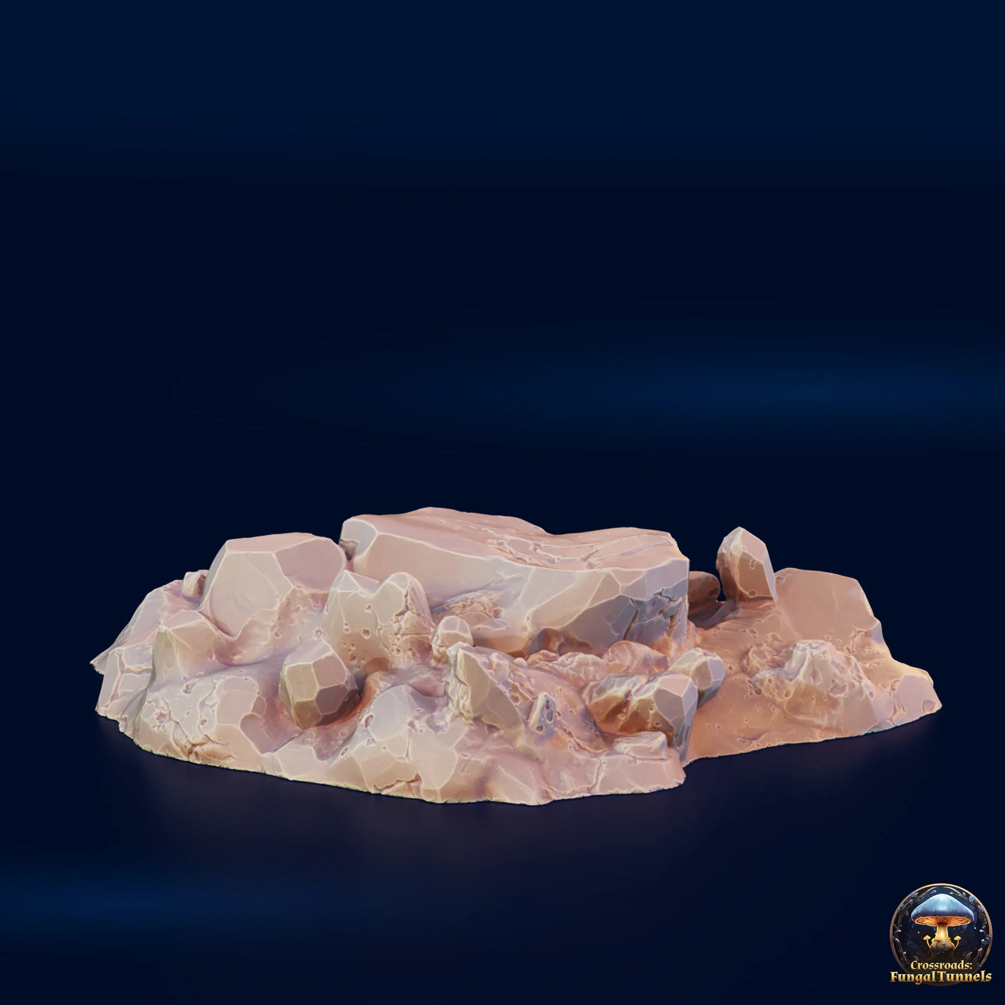 Cave Floor Scatter - Crossroads Fungal Tunnels - 3DHexes Wargaming Terrain D&D DnD - Image 2
