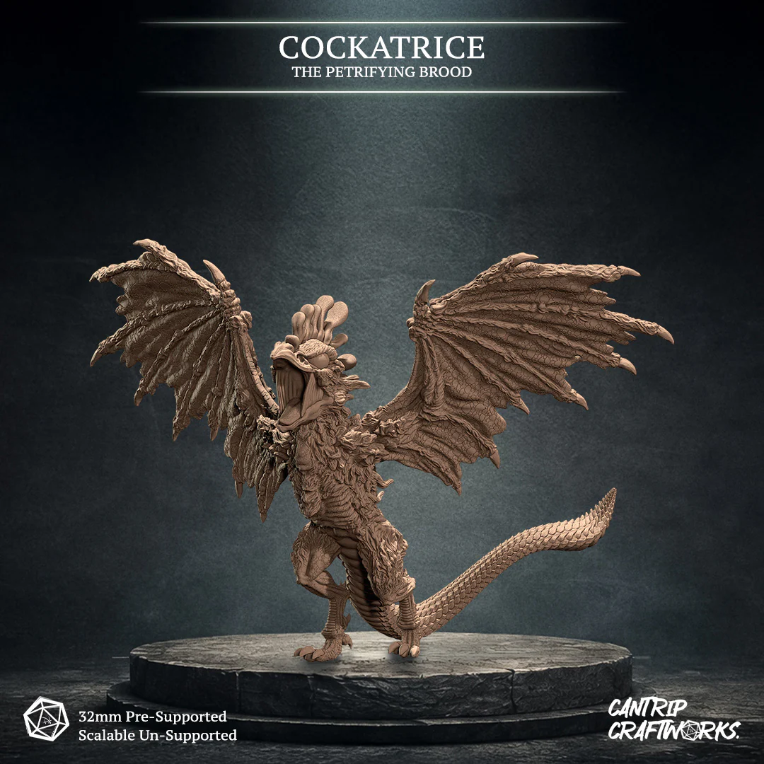 Cockatrice, Crowing