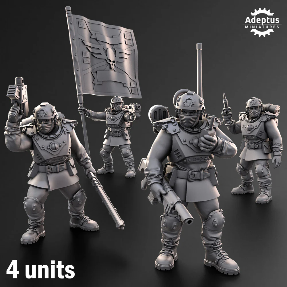 Command Squad. Dysorius Troops. Imperial Guard