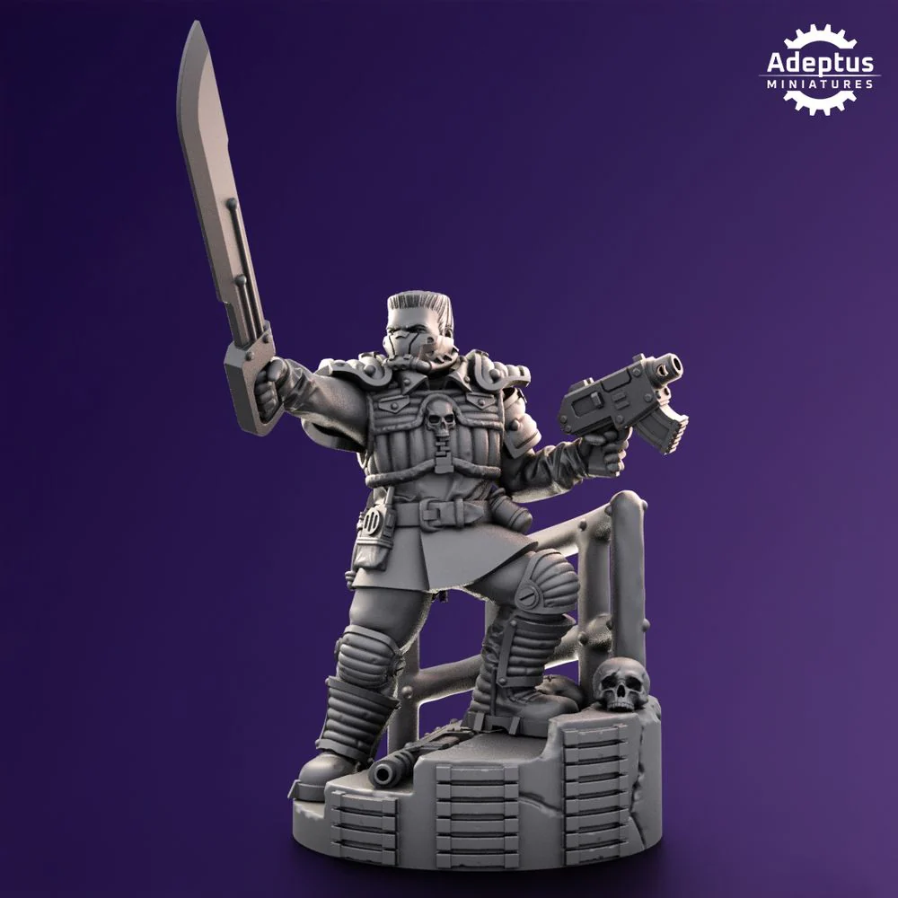 Commander. Stormworn Troops. Imperial Guard