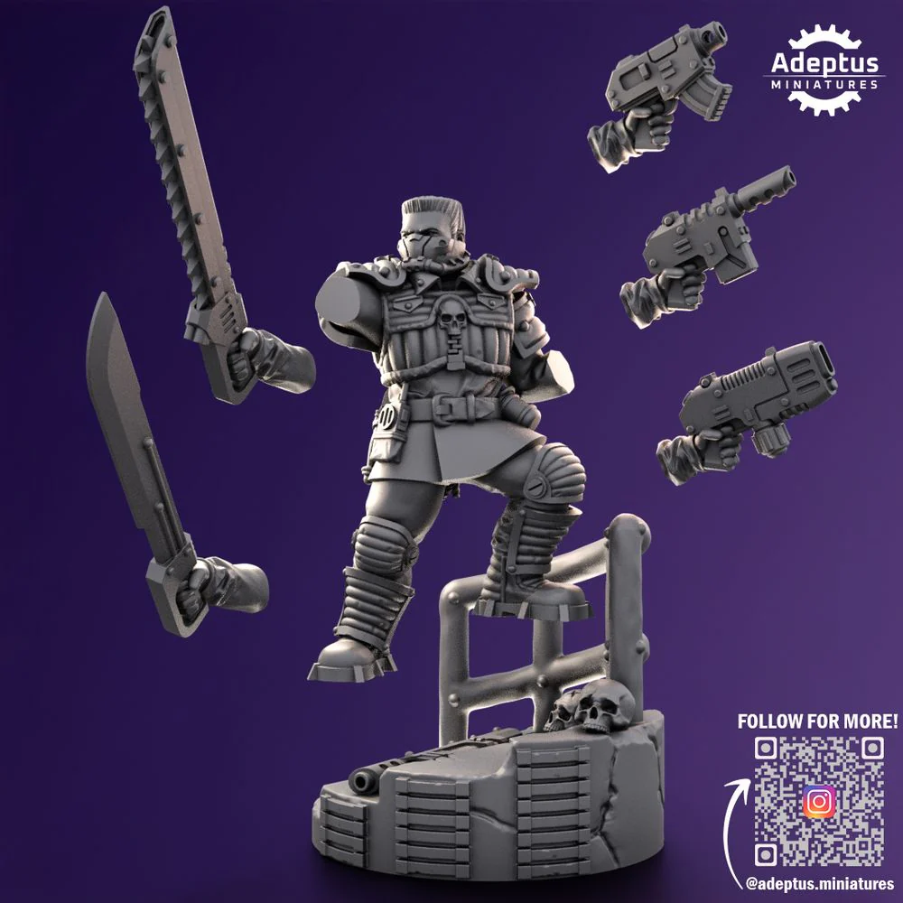 Commander. Stormworn Troops. Imperial Guard - Image 3