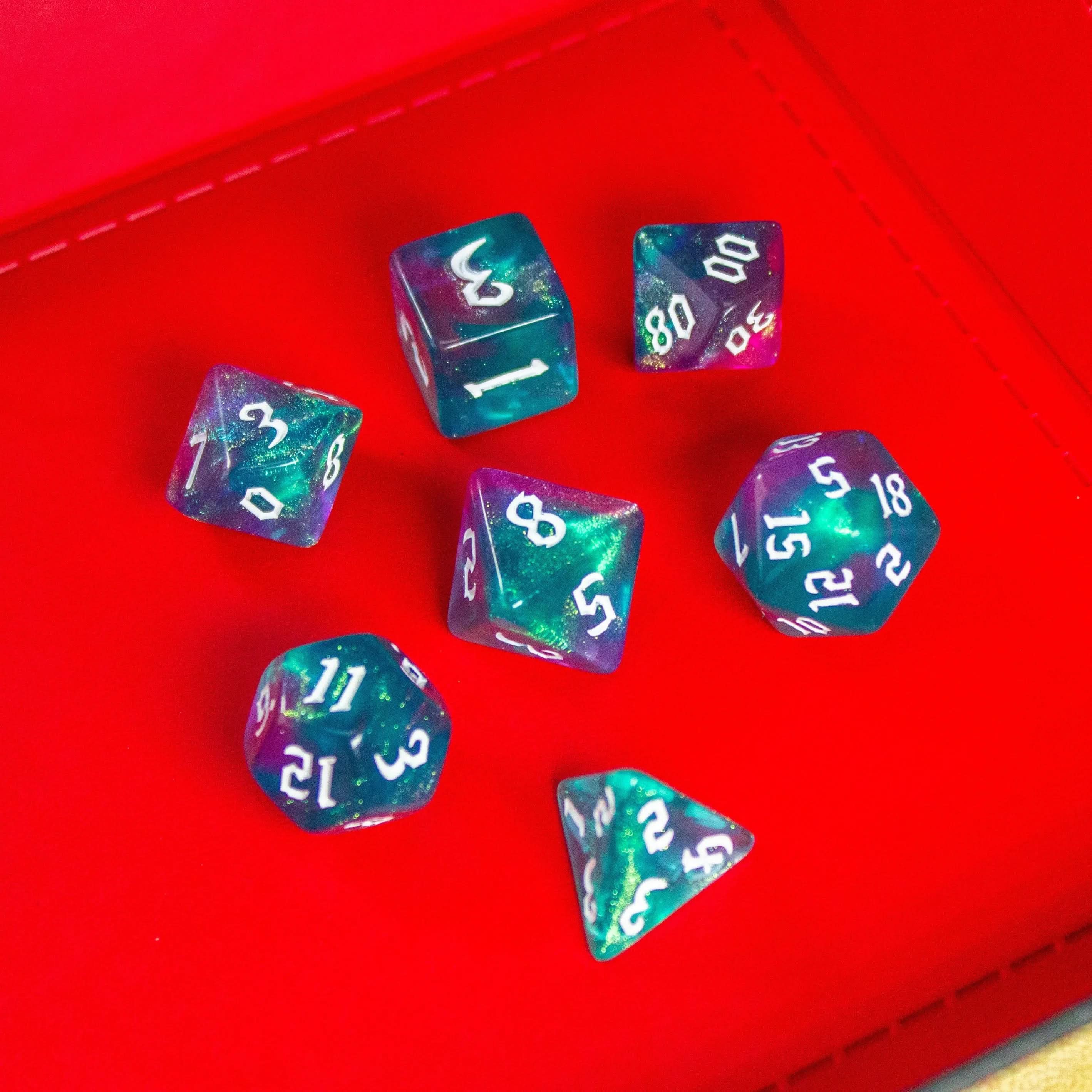 Cosmic Fog Dice Set - Image 3