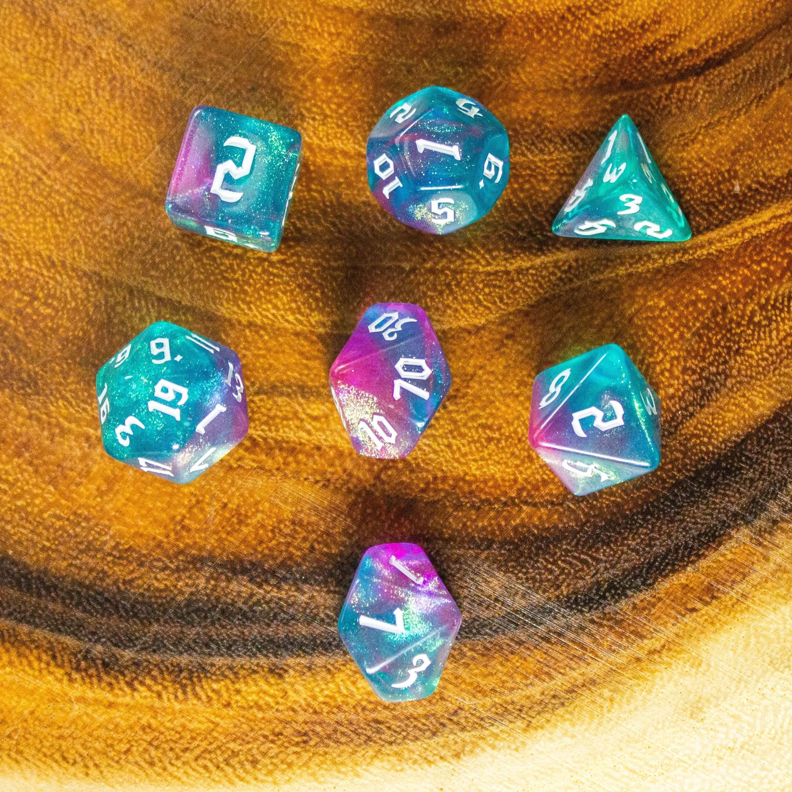 Cosmic Fog Dice Set - Image 4