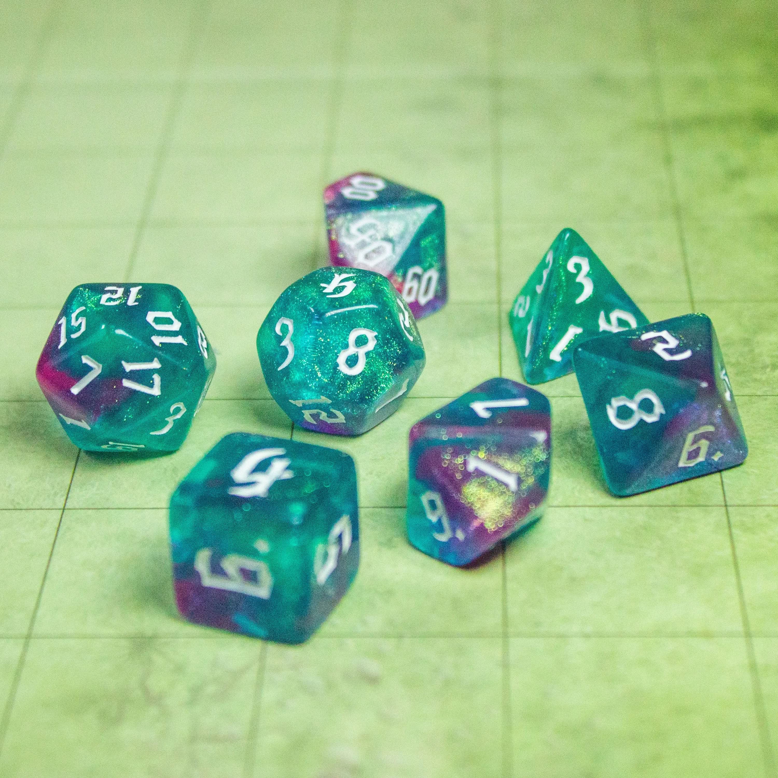 Cosmic Fog Dice Set - Image 5