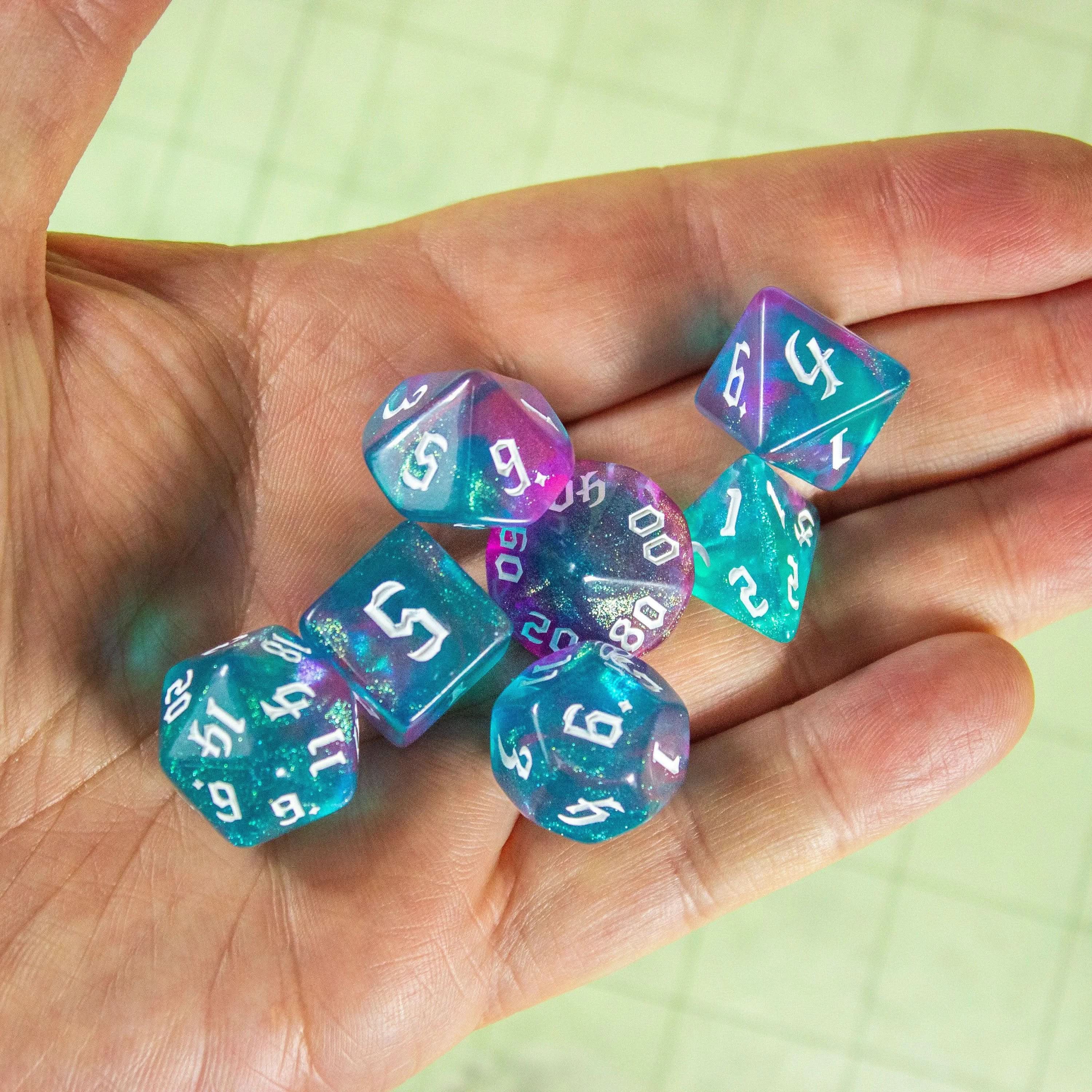 Cosmic Fog Dice Set - Image 7