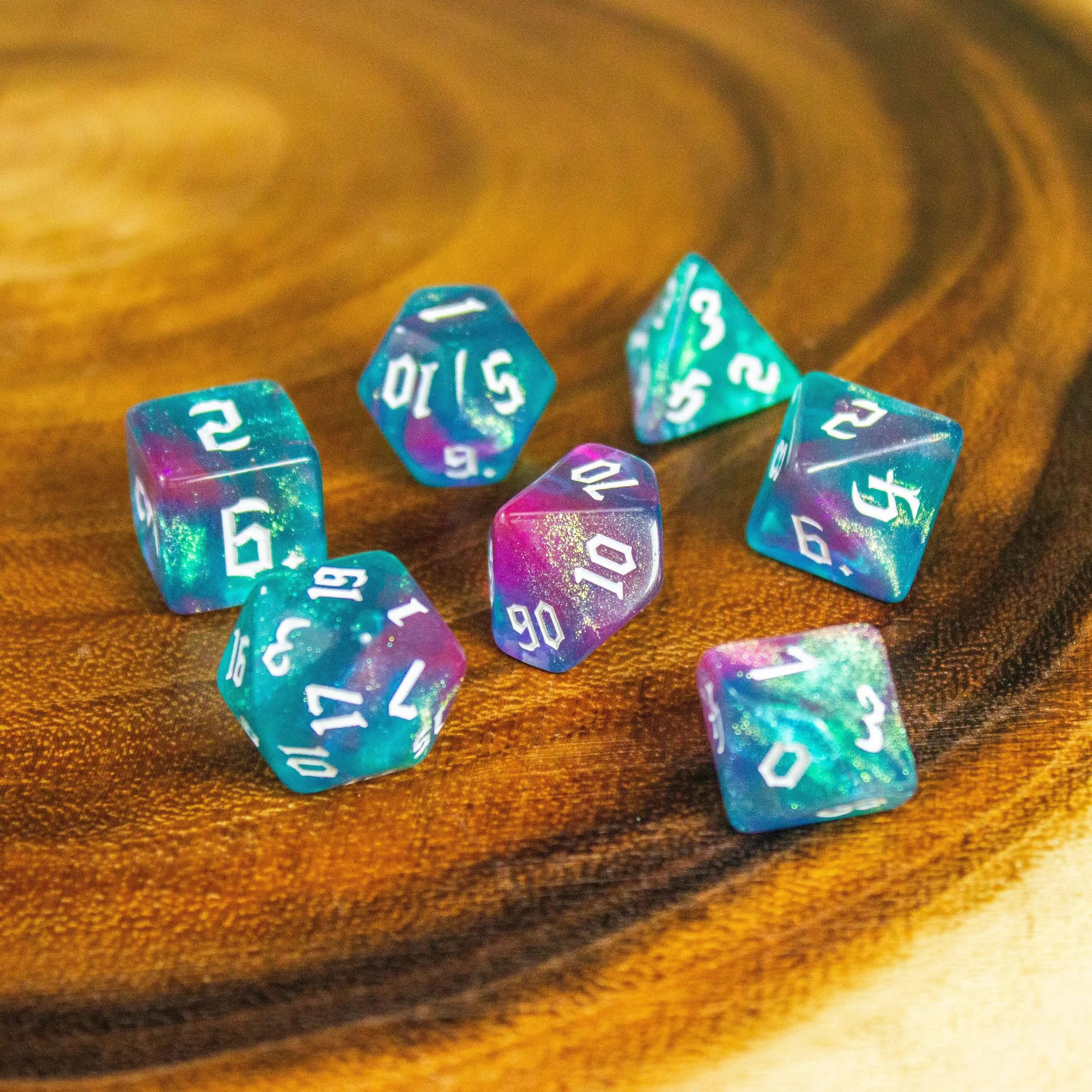 Cosmic Fog Dice Set - Image 8