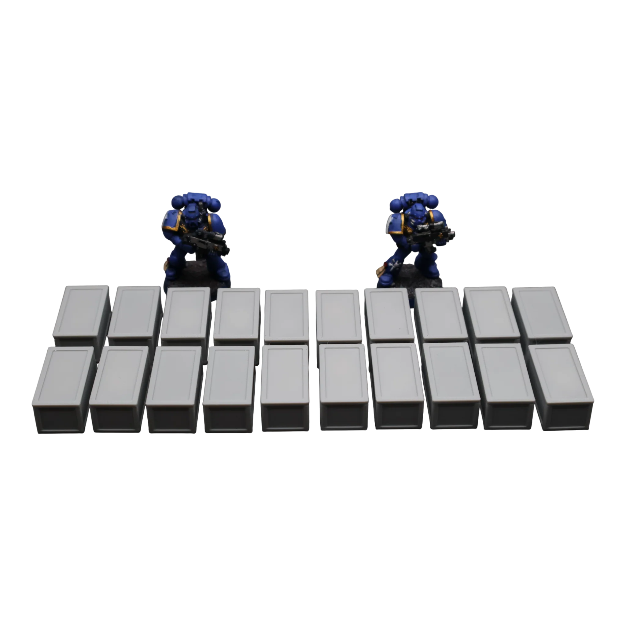 Crates x20 - 28mm Wargaming Scatter Terrain Scenery Tabletop Miniature - Image 2