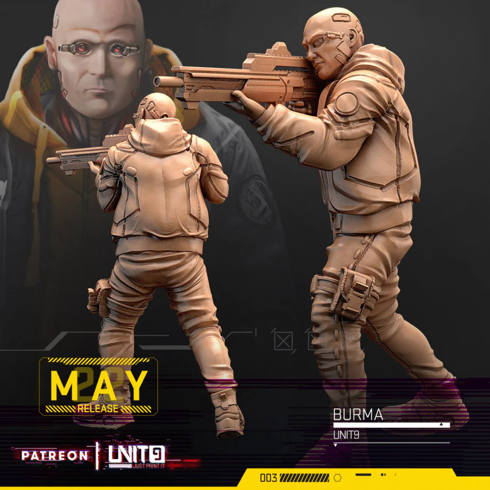 Cyberpunk - UNIT9 squad 2 - BUNDLE - Image 4