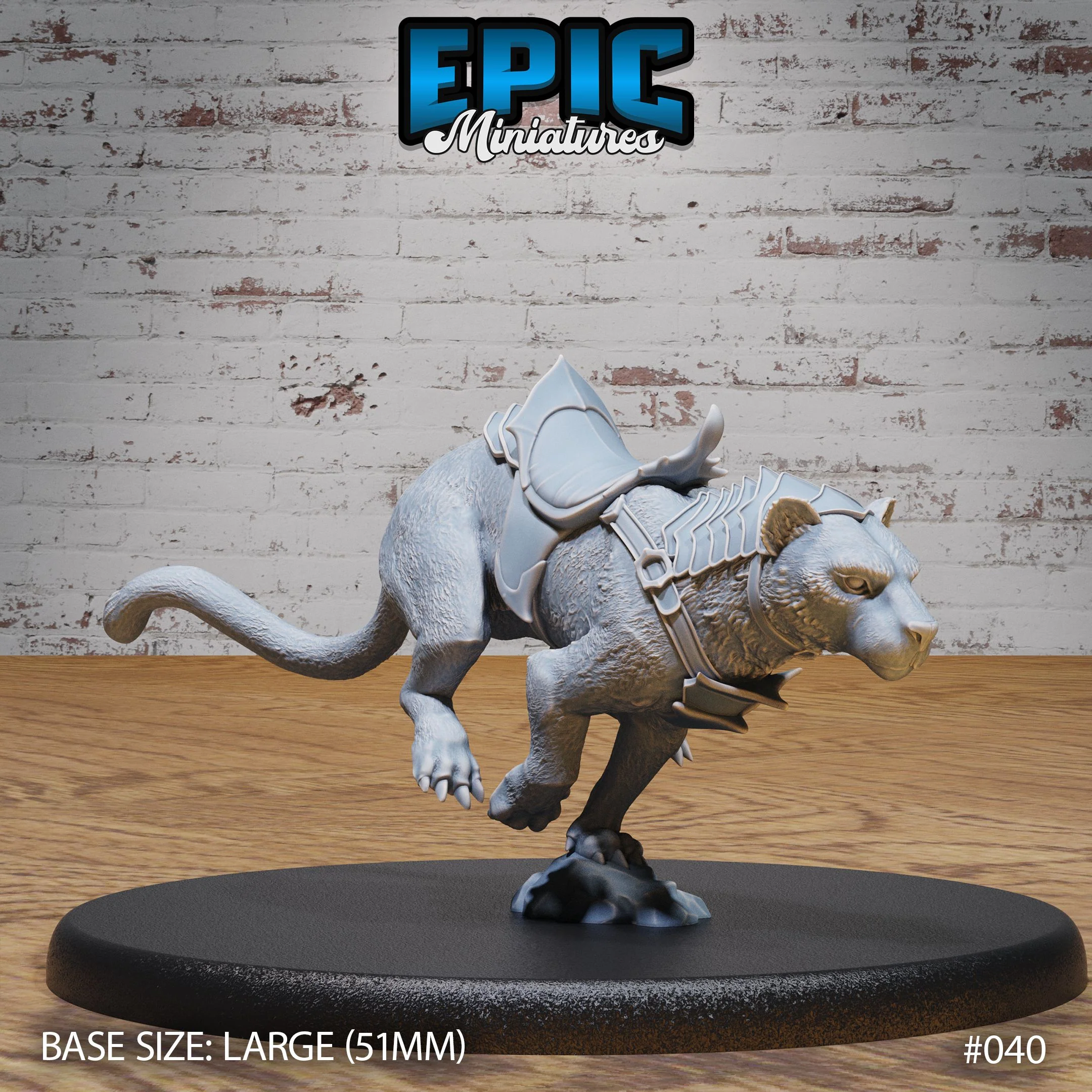 Dark Elf Panther Mount Rider Set - Image 4