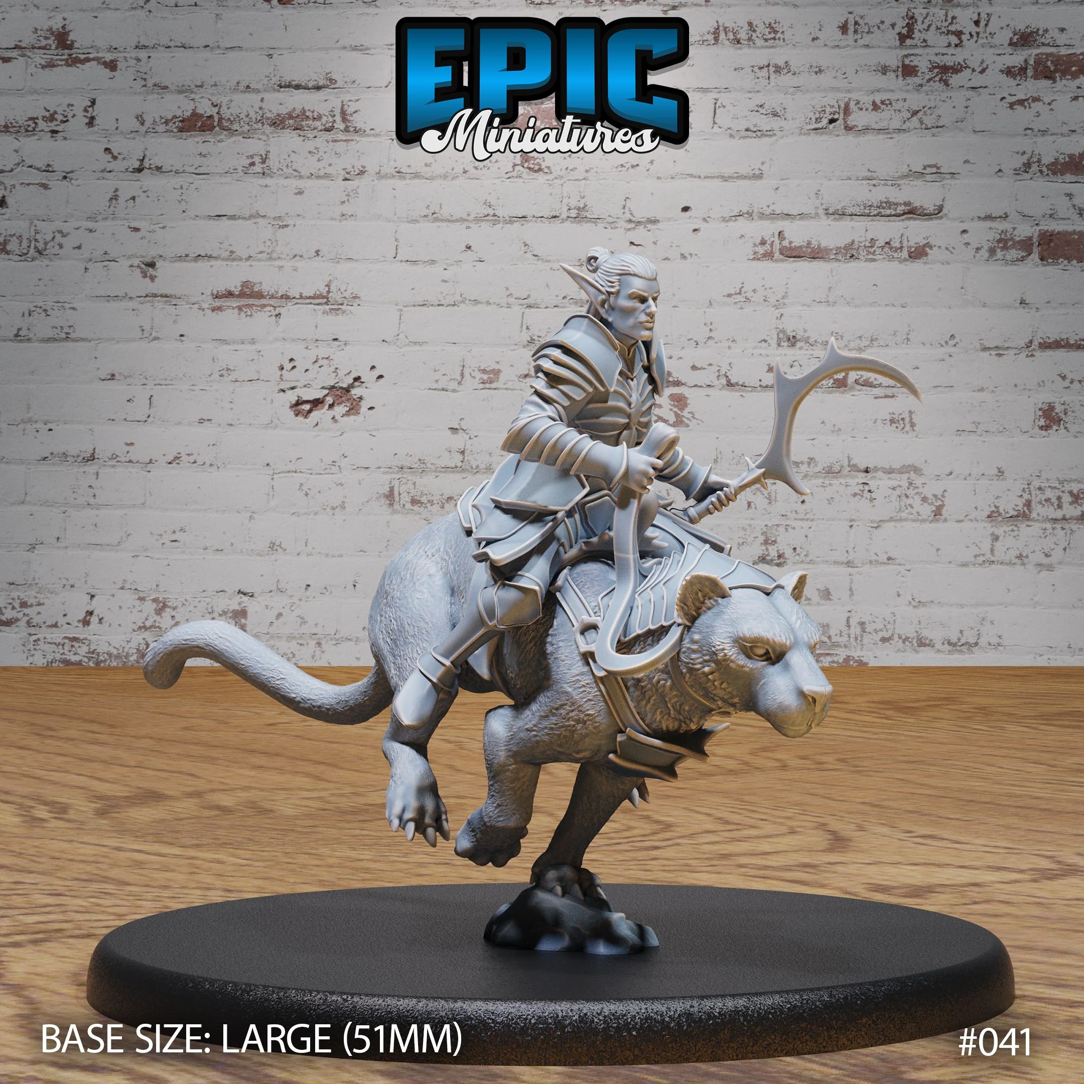 Dark Elf Panther Mount Rider Set - Image 6
