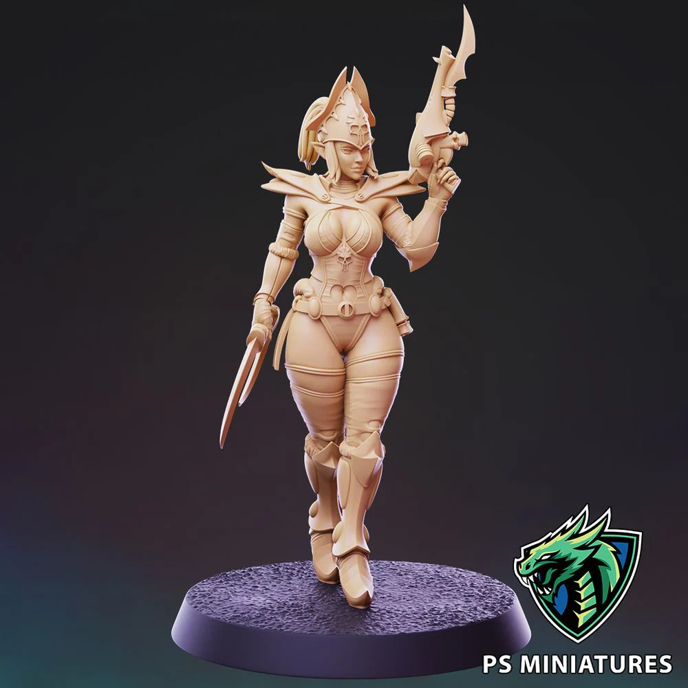 Dark Space Elves - Witches - Pose 2