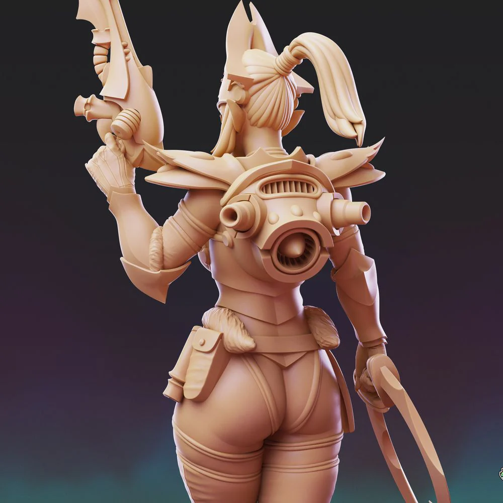 Dark Space Elves - Witches - Pose 2 - Image 2