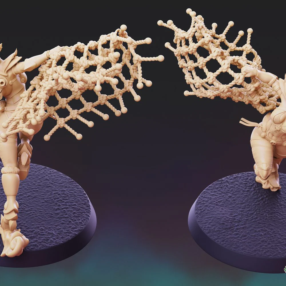 Dark Space Elves - Witches - Pose 5 - Image 2