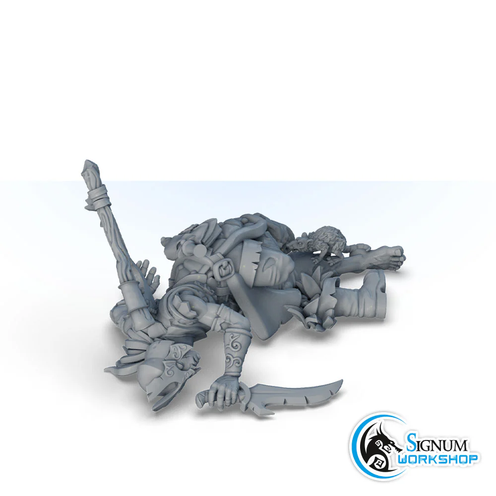 Dead Lady-Warrior an Axe - Image 3